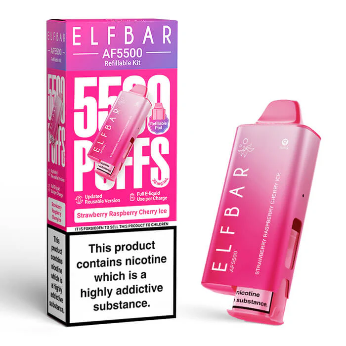 Elfbar AF5500 Prefilled Vape Kit - Image 9