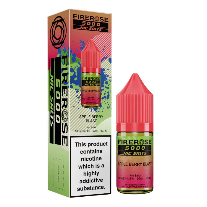 Elux Firerose 5000 Nic Salt - Apple Berry Blast - 10ml