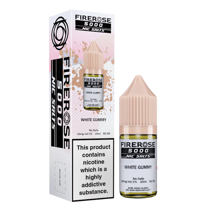 Elux Firerose 5000 Nic Salt - White Gummy - 10ml