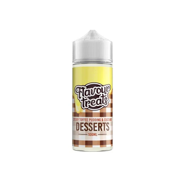 Flavour Treats Desserts by Ohm Boy 100ml Shortfill 0mg (70VG/30PG) - Image 3