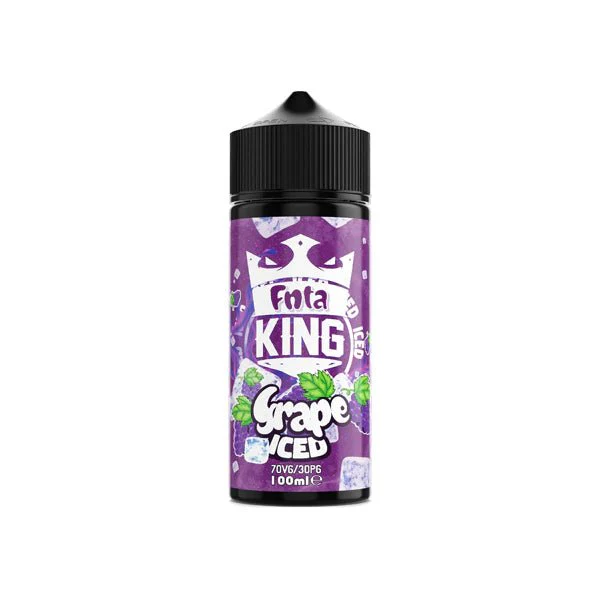 FNTA King Iced 100ml Shortfill 0mg (70VG/30PG) - Image 6