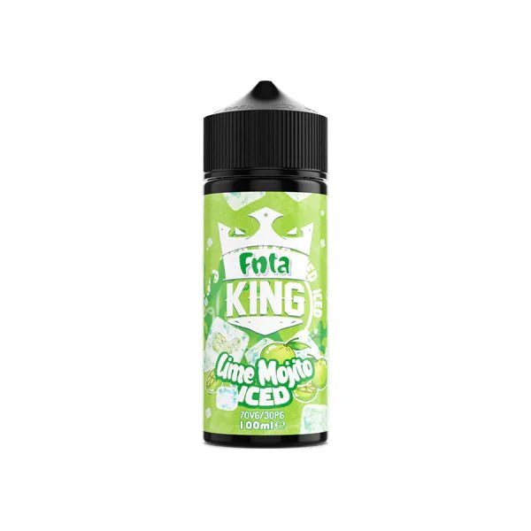 FNTA King Iced 100ml Shortfill 0mg (70VG/30PG) - Image 9