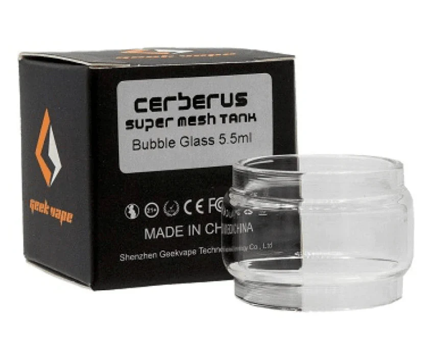 Geekvape Cerberus Super Mesh Glass 5.5ml - CLEARANCE