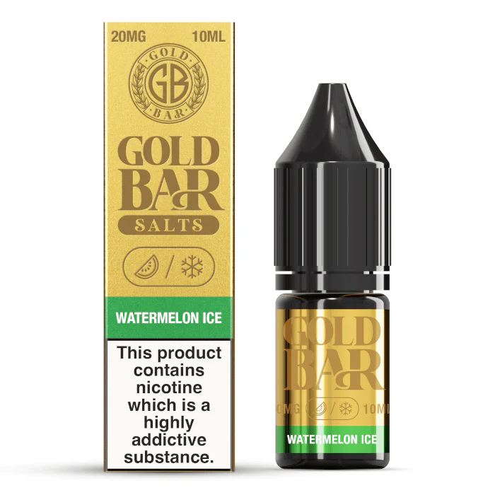 Gold Bar Nic Salt - Watermelon Ice - 10ml