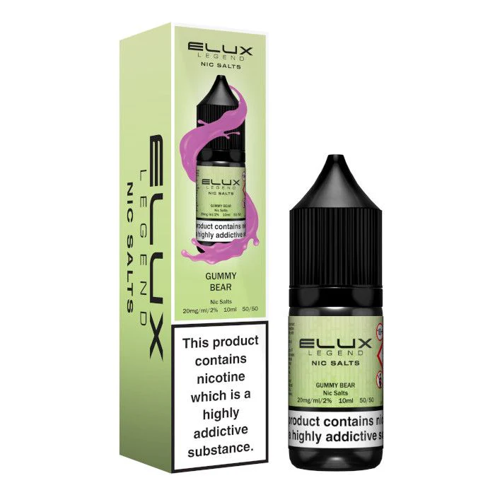 Gummy Bear 10ml E-Liquid by Elux Legend Nic Salt