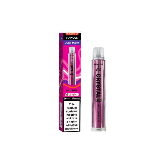 Hawcos x Lost Mary Crystal Pro Prefilled Pod Vape Kit - Image 10