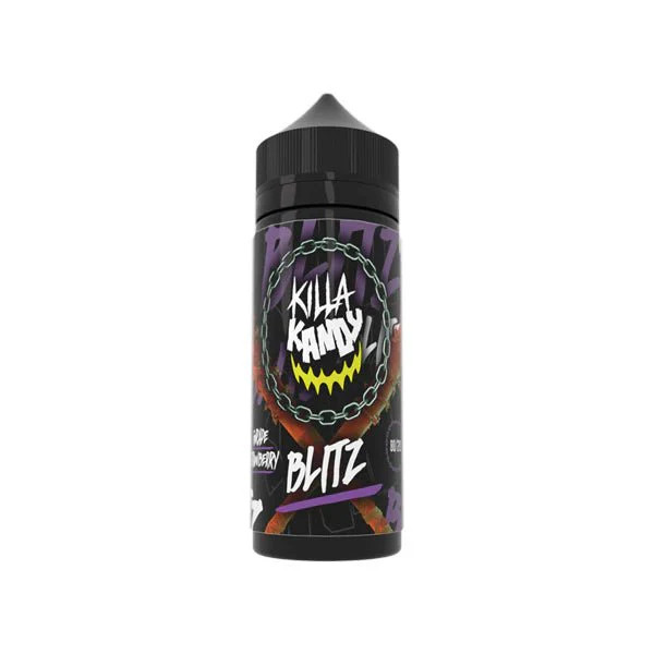 Killa Kandy 100ml Shortfill 0mg (80VG/20PG) - Image 2