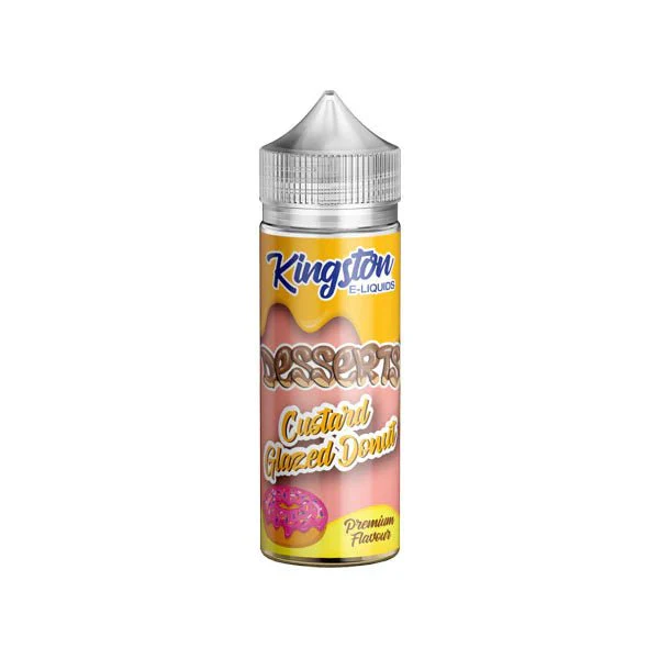 Kingston Desserts 120ml Shortfill 0mg (70VG/30PG) - Image 3