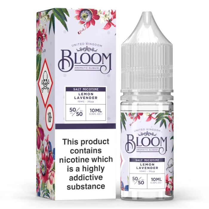 Lemon Lavender 10ml E-Liquids by Bloom Salts