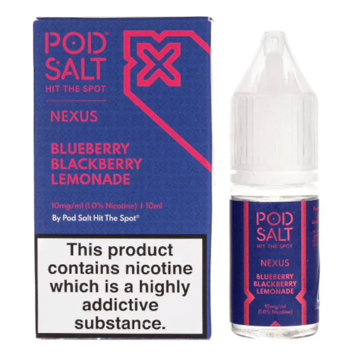 Nexus Nic Salt - Blueberry Blackberry Lemonade - 10ml