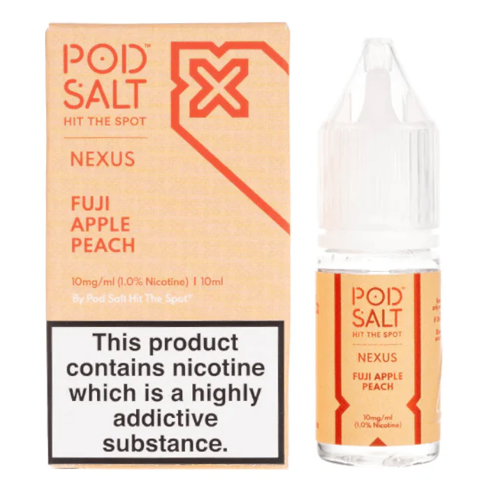 Nexus Nic Salt - Fuji Apple Peach - 10ml