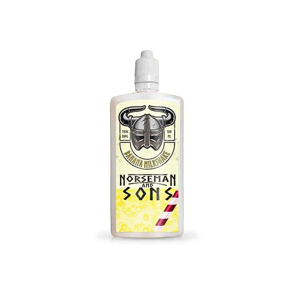 Norsemen 100ml Shortfill Flask Milkshakes 0mg (70VG/30PG) - Image 2