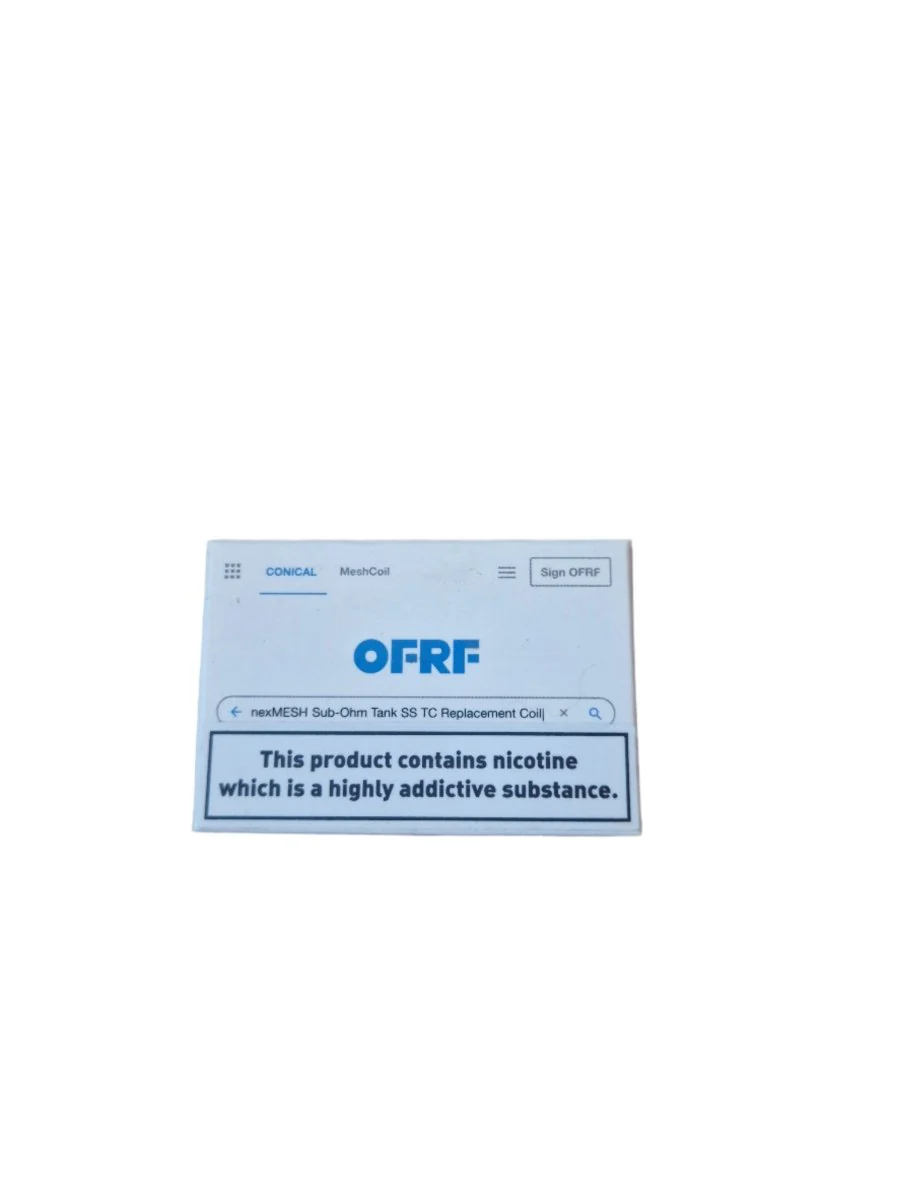 Ofrf Nexmesh ss tc replacement coils - ss316l- 0.15 ohm - Clearance