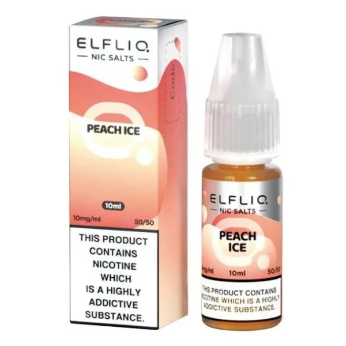 Peach Ice 10ml E-Liquid by Elf Bar Elfliq