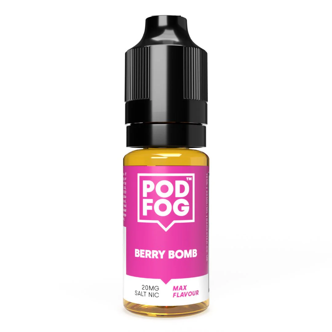 POD FOG Berry Bomb - 10ml Nic Salt E Liquid