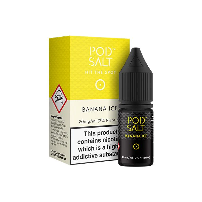 Pod Salt Core Nic Salt - Banana Ice - 10ml