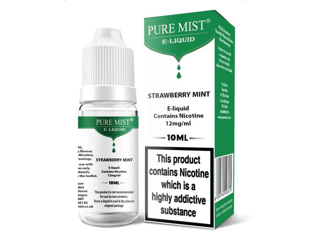 Pure Mist - Strawberry Mint - 10ml