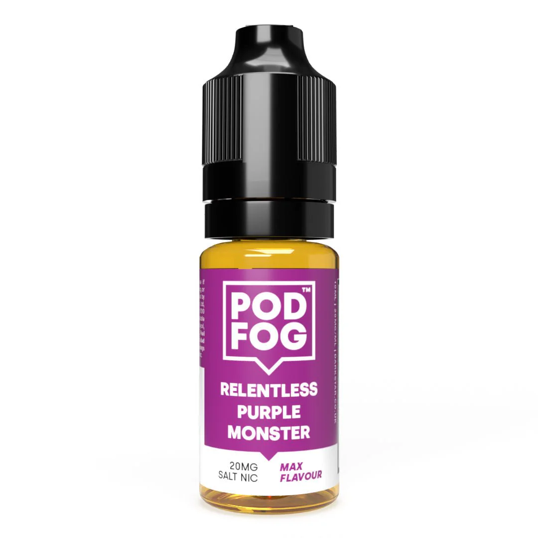 POD FOG Purple Monster - 10ml Nic Salt E Liquid
