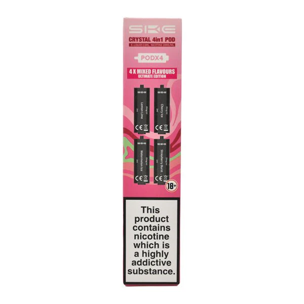 SKE Crystal 2400 4 in 1 Prefilled Pods - 4PK - Image 17