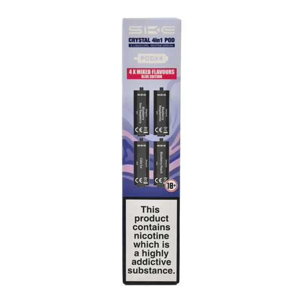 SKE Crystal 2400 4 in 1 Prefilled Pods - 4PK - Image 21