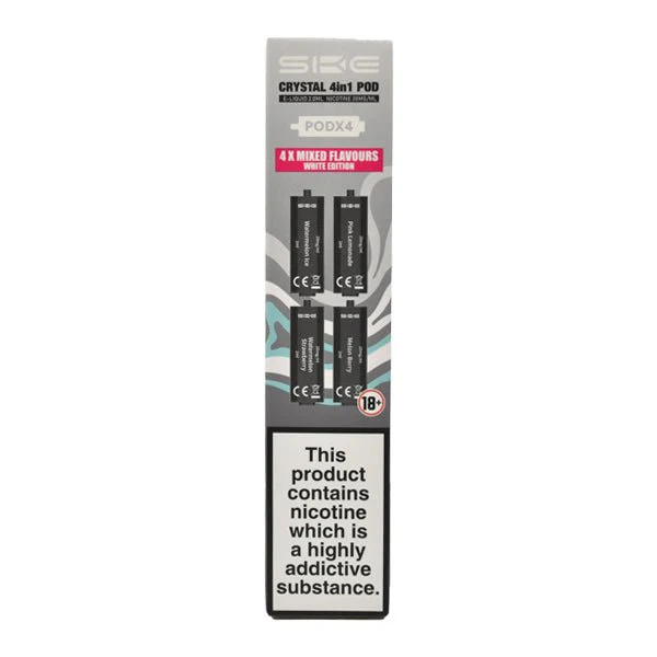 SKE Crystal 2400 4 in 1 Prefilled Pods - 4PK - Image 23