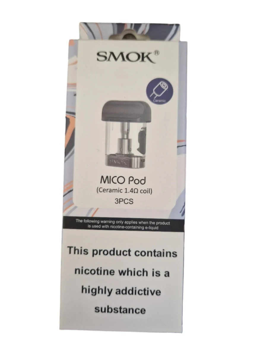 Smok Mico Pods - 1.4 ohm - 3 Pack - Clearance