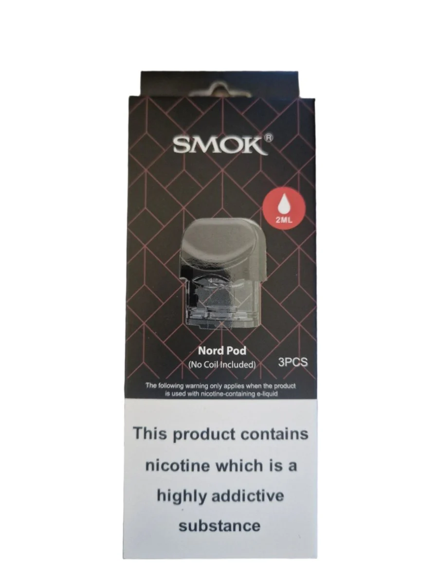 Smok Nord Pod - 2ml - 3 Pack - Clearance