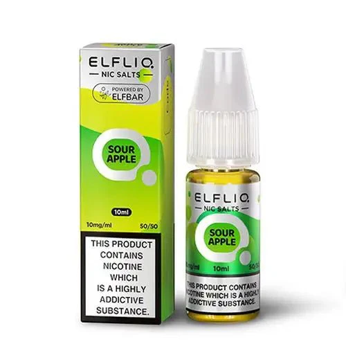 Sour Apple 10ml E-Liquid by Elf Bar Elfliq