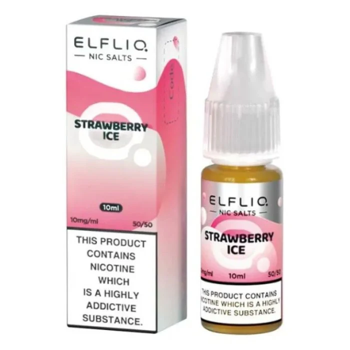 Strawberry Ice 10ml E-Liquid by Elf Bar Elfliq