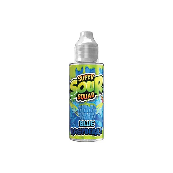 Super Sour Squad By Signature Vapours 100ml E-liquid 0mg (50VG/50PG) - Image 4