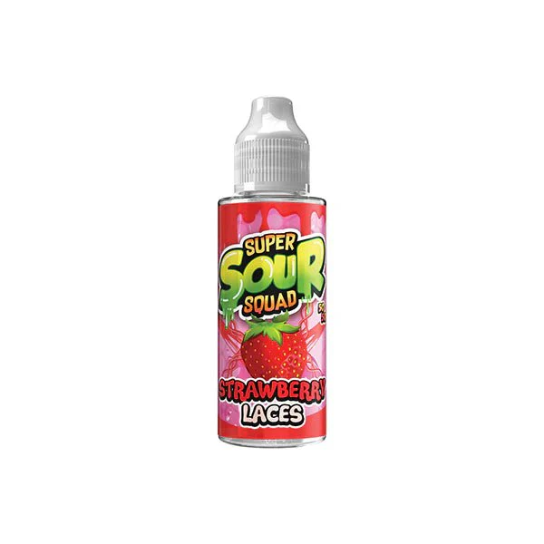 Super Sour Squad By Signature Vapours 100ml E-liquid 0mg (50VG/50PG) - Image 5
