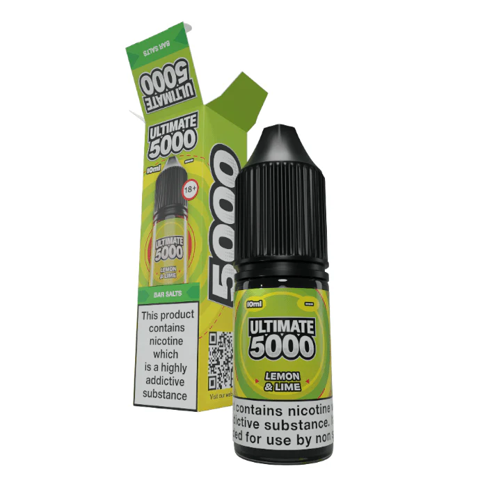 Ultimate 5000 Bar Salt - Lemon & Lime - 10ml