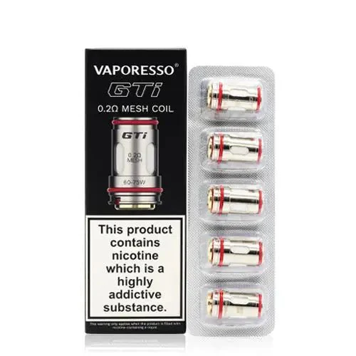 Vaporesso GTI Replacement Mesh Coils - 5 Pack - Image 3