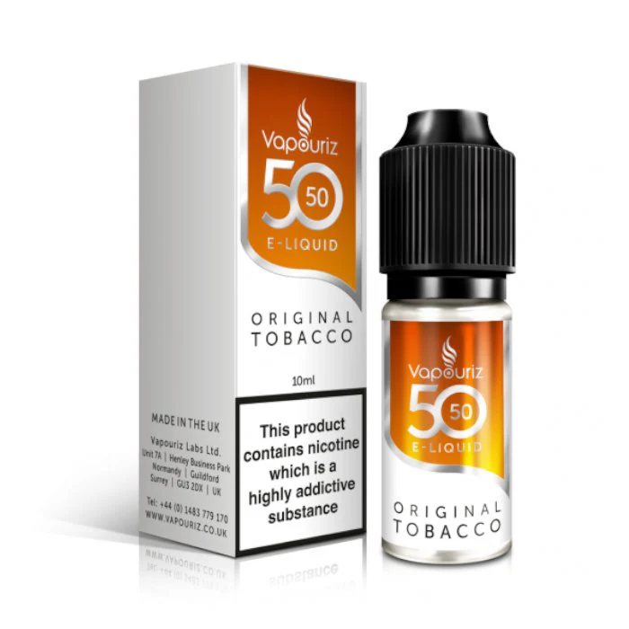 Vapouriz 50/50 10ml E-Liquid (Box of 10 x 10ml) 22 flavours - Image 15