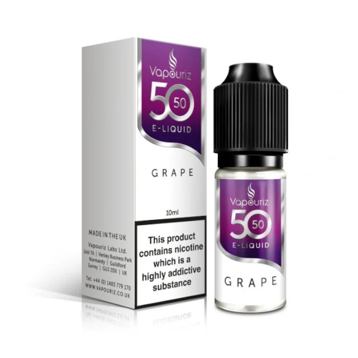 Vapouriz 50/50 10ml E-Liquid (Box of 10 x 10ml) 22 flavours - Image 21