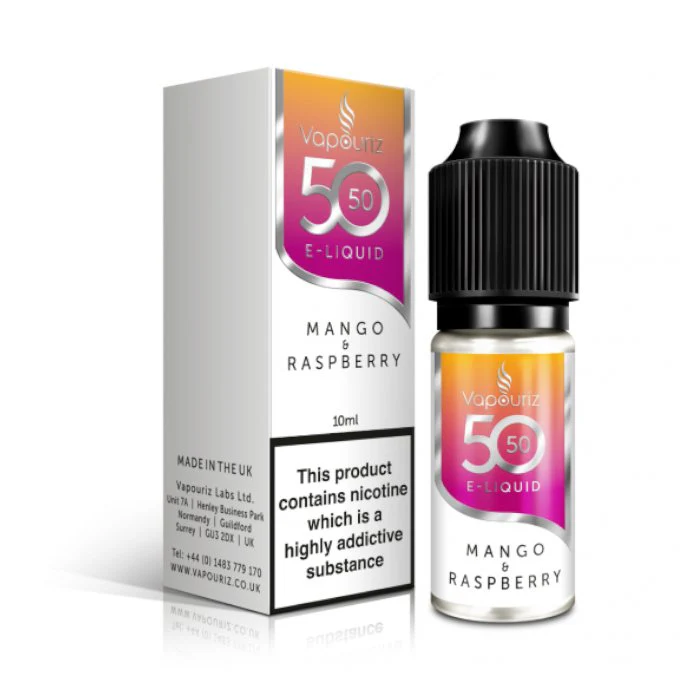 Vapouriz 50/50 10ml E-Liquid (Box of 10 x 10ml) 22 flavours - Image 3