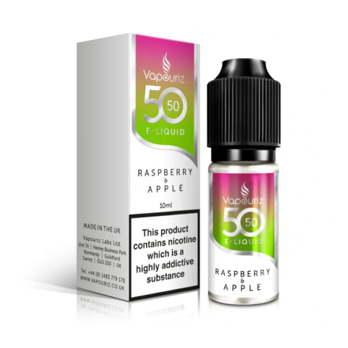 Vapouriz 50/50 10ml E-Liquid (Box of 10 x 10ml) 22 flavours - Image 4