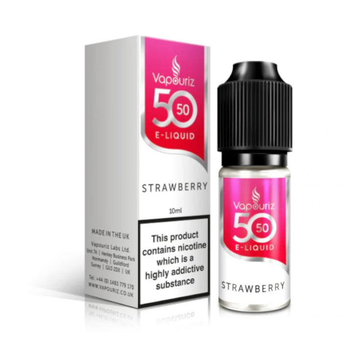 Vapouriz 50/50 10ml E-Liquid (Box of 10 x 10ml) 22 flavours - Image 9