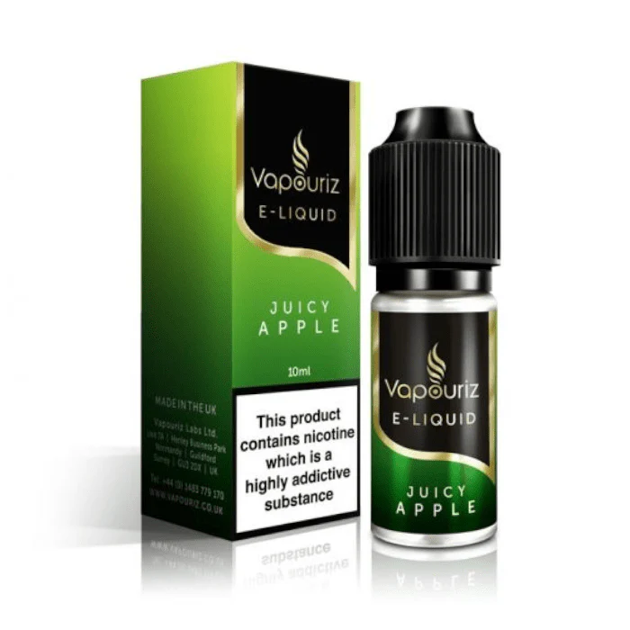 Vapouriz E-Liquid - Juicy Apple - 10ml