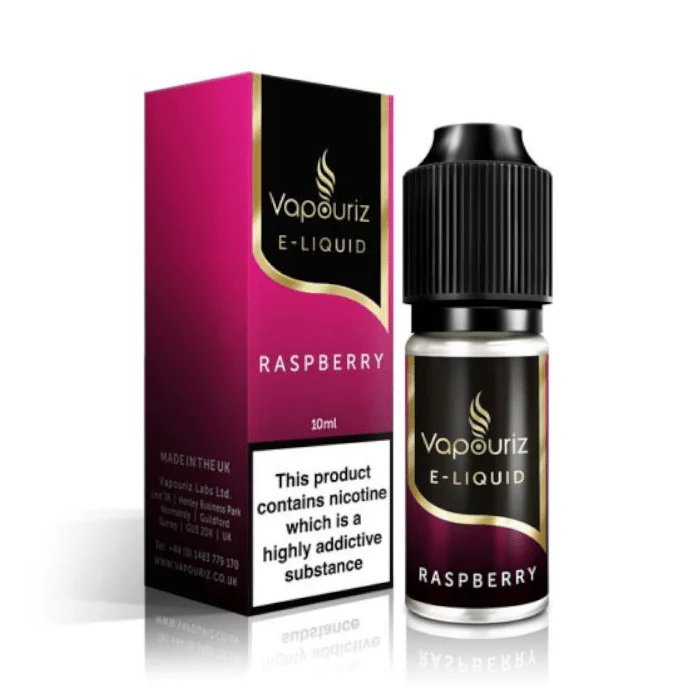 Vapouriz E-Liquid - Raspberry - 10ml