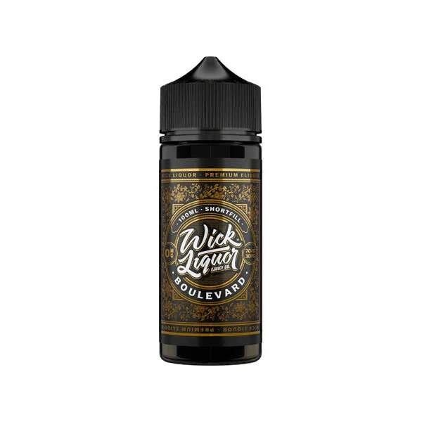 Wick Liquor 100ml Shortfill 0mg (70VG/30PG) - Image 3