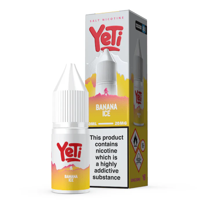 Yeti Summit Series Nic Salt - Banana Ice - 10ml
