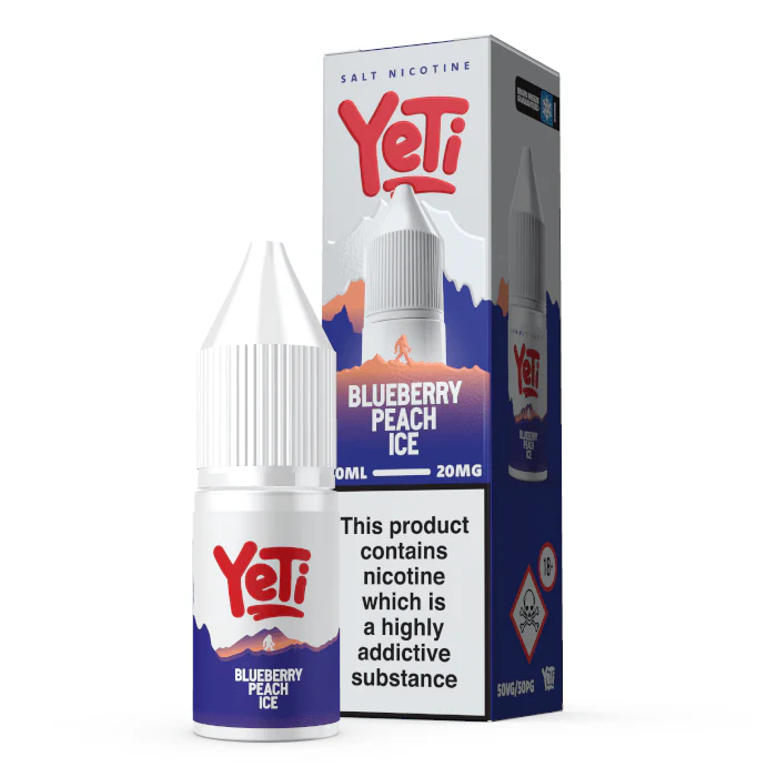 Yeti Summit Series Nic Salt - Blueberry Peach - 10ml
