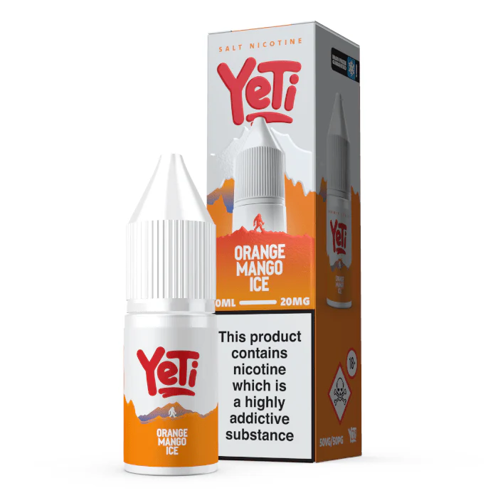 Yeti Summit Series Nic Salt - Orange Mango - 10ml